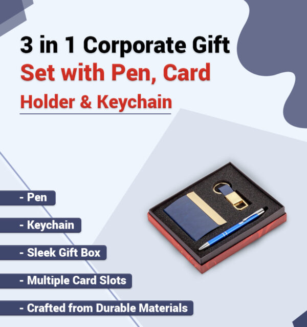 3 in 1 Corporate Gift Set infographic
