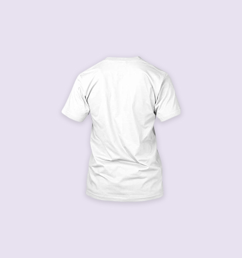Casablanca Round Neck Plain T-Shirt (White)