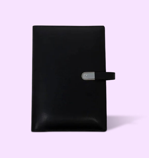 Classic-Black-Notebook-Diary-with-Power-Bank---Ek-Matra-01