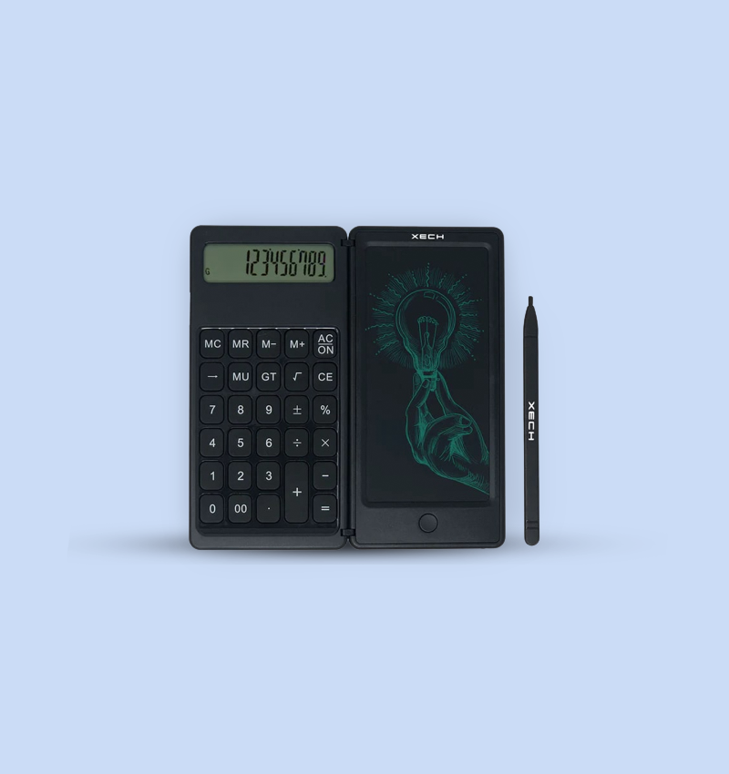 Digifold Pocket Calculator with Notepad Small Size