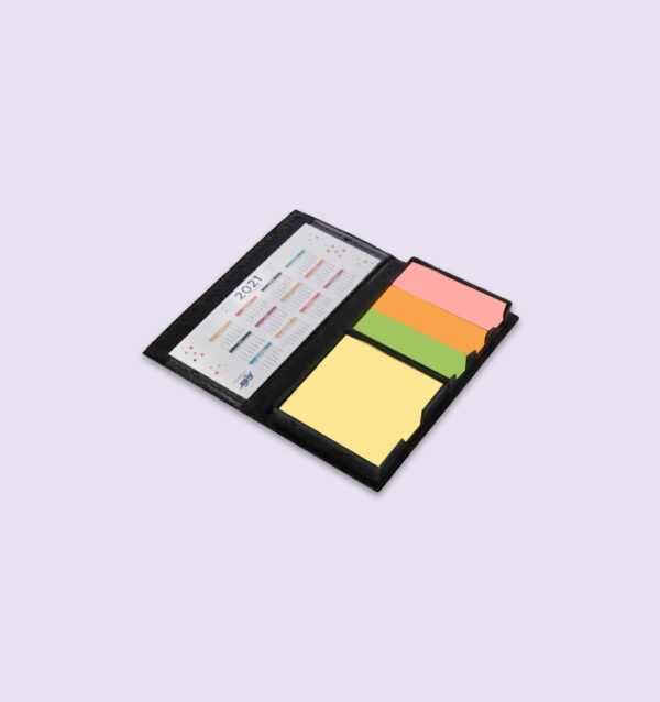 Eco-Foam Folder with Sticky Note Pad