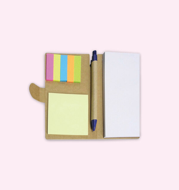 Eco-Friendly Note Pad With Sticky Note