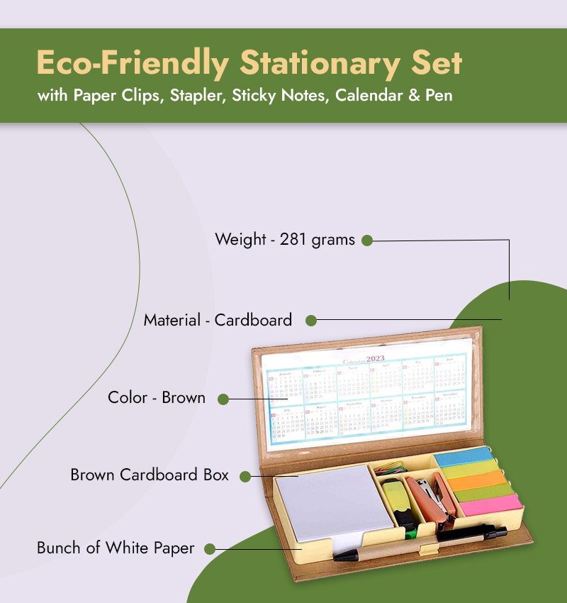 5+5 Eco Plantable Seed Pens & Paper Pencils infographic