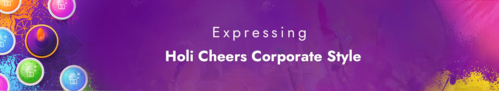 Expressing Holi Cheers, Corporate Style