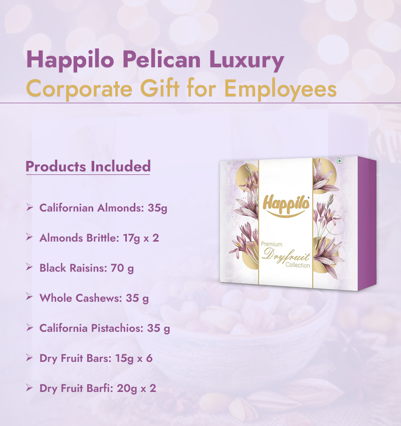 Happilo Pelican Luxury Corporate Gift Hamper for Employees