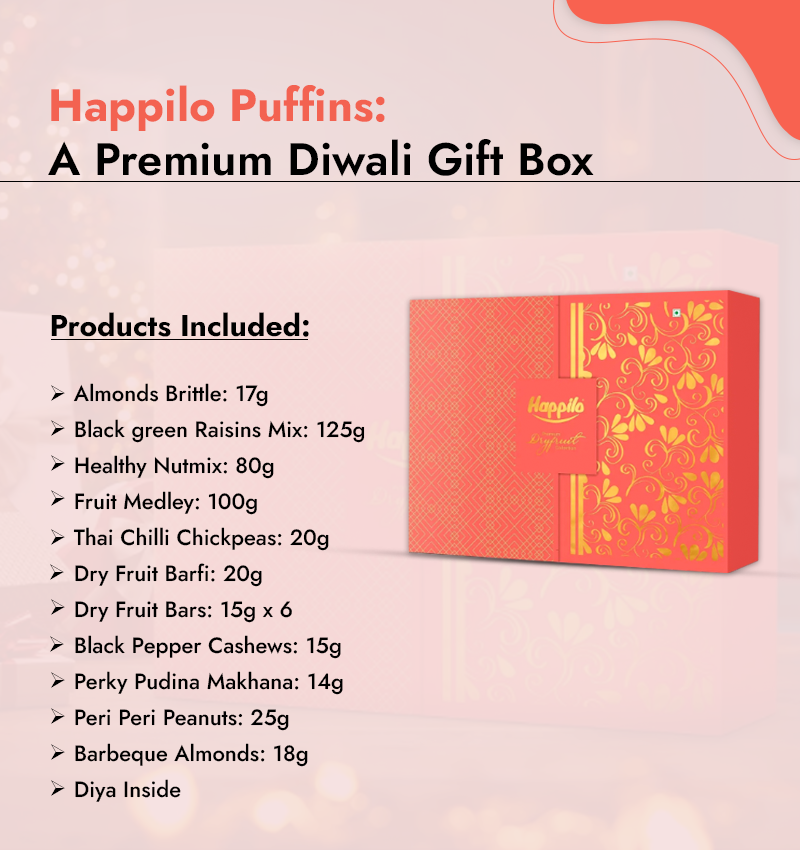 Happilo Puffins: Luxury Diwali Gift Hamper