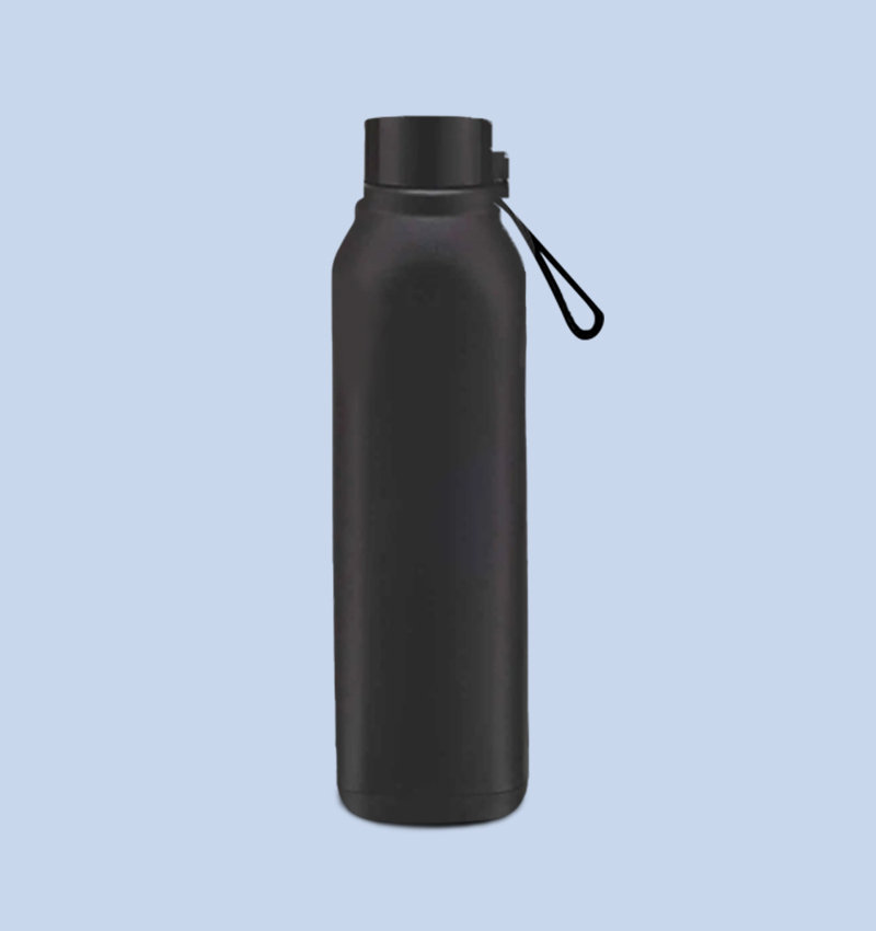 Insulated Square Steel Bottle with 750 ml Capacity