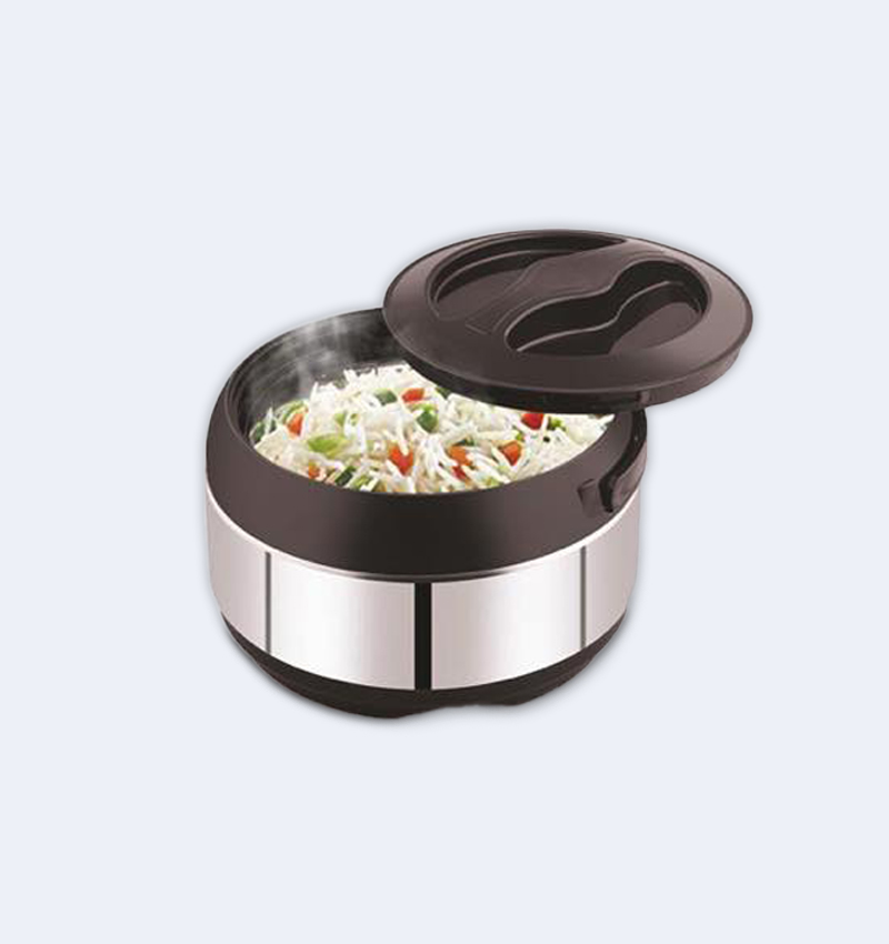 Insulated Stainless Steel Casserole With Handle