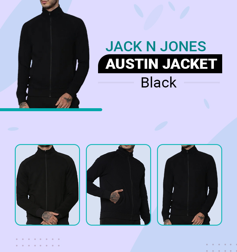 Jack-N-Jones-Austin-Jacket-Black