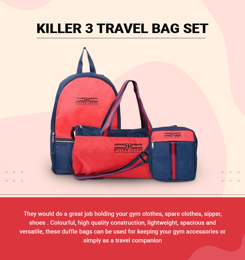 Killer 3 Travel Bag Set