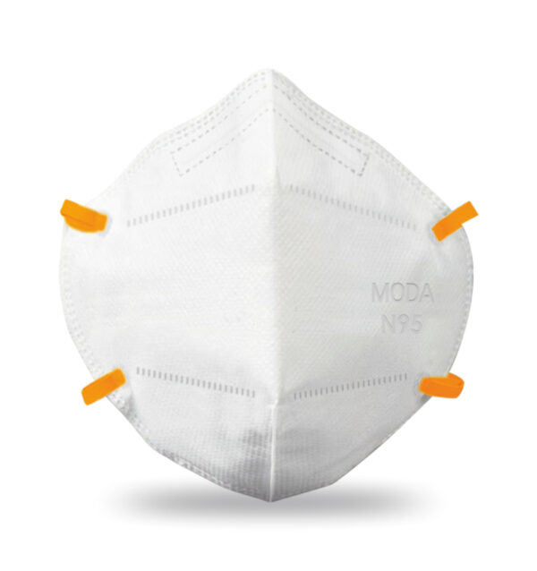 MODA Anti Bacterial N95 face Mask(White)