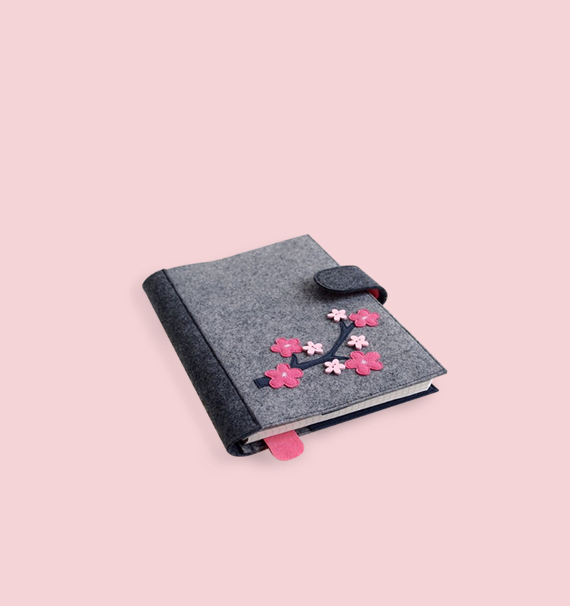 OON Felt Designer Diary Cover
