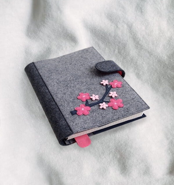 OON Felt Designer Diary Cover with pen holder