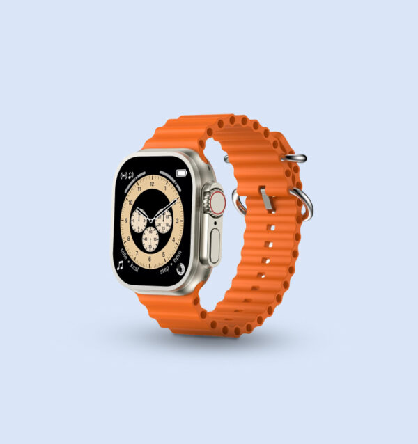 Pebble Enigma 2.01 BT Calling Salamander Orange Smartwatch