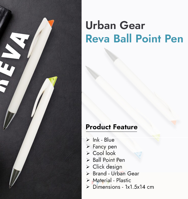 Urban Gear Reva Ball Point Pen infographic