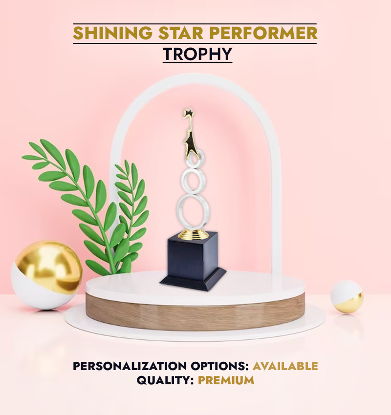 Shinning Star Trophy Infographic