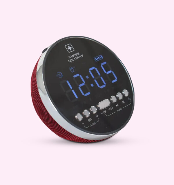 Swiss-Military---Digital-Alarm-Clock-With-Bluetooth-Speaker