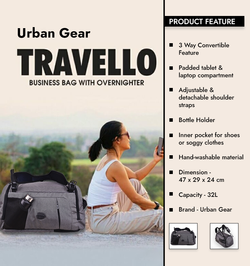urban gear travel bag
