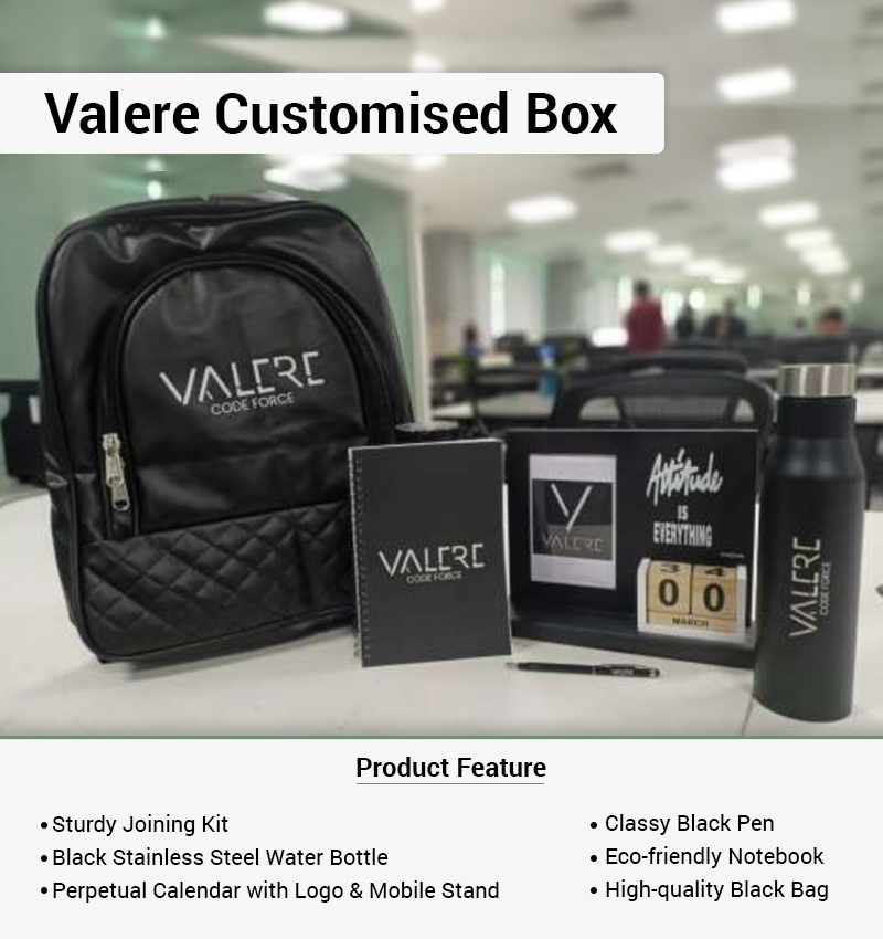 Valere Customised Joining Kit infographic